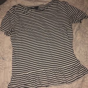 J Crew Striped Shirt